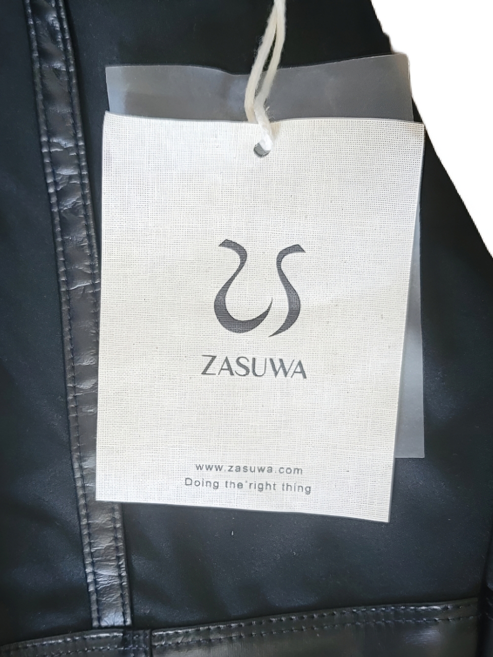 Black Faux Leather High-Waist Moto Leggings - Picture 2 of 6